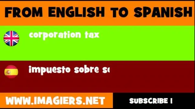 Como Se Dice Impuesto En Ingles