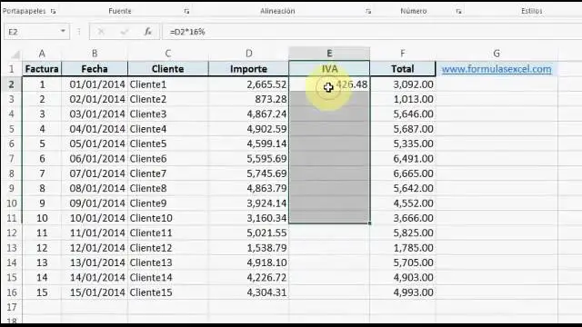 Como Calcular El Iva Excel